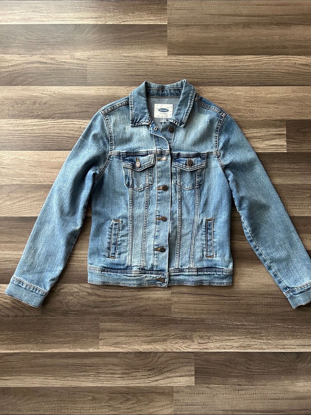 Old Navy Women's Blue Denim Jean Jacket